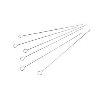 Brochettes en inox x 6 - 40 cm